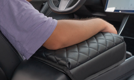 Elevate Your Drive with the Tesla Model Y Premium Armrest Cover