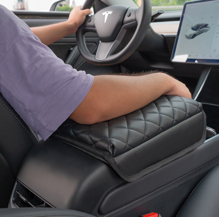 Elevate Your Drive with the Tesla Model Y Premium Armrest Cover